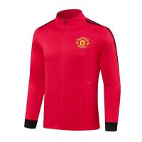 ราคา S 2XL Manchester United Red Training Suit 2324 Season Long Sleeve Full Zipper Jacket (21024174762)
