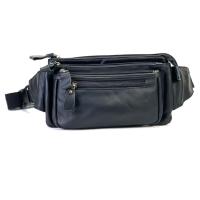 ราคา Chinatown Leather กระเป๋า ผู้ชาย หนังวัวแท้ คาดเอว สะพายหน้าอก ซิปยื่นหน้าสีน้ำตาลแทน (16279723140)