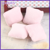 ราคา QUANSEN 4pcs 1 12ตุ๊กตาหมอนขนาดเล็กสำหรับโซฟาที่นอนเฟอร์นิเจอร์ Toy (20372749892)