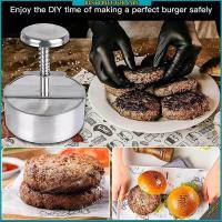 ราคา Round Burger Metal Mould Hamburger Patty Maker Grill Press Cooking Tool Triangle Sushi Mold DIY Onigiri Rice Ball Bento Mold Food Press Triangular Sushi Maker Mold Kit (19902428834)