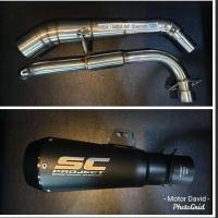 ราคา คอท่อสแตนเลส Honda MSX MSX SF Demon125 พร้อม ปลายท่อ SC Moto GP สีดำ เสียงแน่น งานสวยแข็งแรง (18319885751)