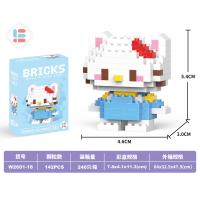 ราคา ของเล่นบล็อคก่อสร้างการ์ตูนน่ารัก3D ชุดของขวัญเด็กผู้หญิง (19676533256)