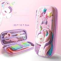 ราคา กระเป๋าใส่ดินสอ 3D Unicorn ขนาดใหญ่ กระเป๋าใส่เครื่องเขียนของโรงเรียน กระเป๋าดินสอสำหรับเด็ก กระเป๋าแต่งหน้าเด็กผู้หญิง (15894602397)