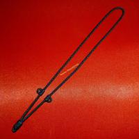 ราคา สร้อยเชือกเทียนถักห้อยพระ เส้นขนาด 4 มิล งานถัก3ห่วงห้อยพระได้3องค์ ถักปลายหน้าแนวตั้ง งานแฮนเมดฝีมือปราณีต (21033867780)