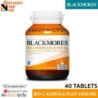 ราคา Blackmores Bio C Acerola Plus 1500mg 40 Tablets ผลิตภัณฑ์เสริมอาหารไบโอ ซี อะซีโรลา พลัส 1500 มก (19924249339)