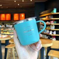 ราคา แก้วกาแฟ TYESO MUG เก็บความร้อน เย็น ขนาด 260ml 300ml Tyeso Mug แก้วกาแฟ เก็บอุณหภูมิ มีหูจับในตัว พร้อมฝา แก้วสแตนเลส (17359490168)