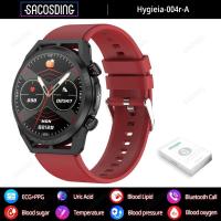 ราคา Body Thermometer Smart Watch Health Blood Sugar Blood Lipid Uric Acid HRV Monitor ECG PPG Smartwatch 360 360 Bluetooth Call SOS (20248746929)