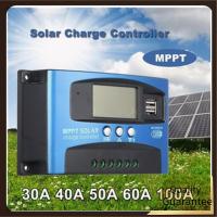 ราคา NEW Solar Charge Controller 12V 24V MPPT โซล่าชาร์เจอร์ 30A 40A 50A 60 100A Solar Panel Charger Controller (11441460313)