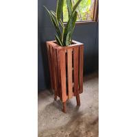 ราคา ชั้นวางต้นไม้ ตะกร้าใส่กระถาง ตะกร้าผ้า ที่ใส่ร่ม ใส่ไม้กวาด ใบใหญ่ กล่องเก็บของ ชั้นวาง ตะกร้าไม้ ทำจากไม้ โดนน้ำโดนแดดได้ (20482587316)