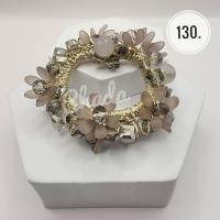 ราคา ยางคริสตัลดอกไม้ ยางรัดผม โดนัทมัดผม ยางรัดผมเกาหลี ยางรัดผมสวยๆ (20694597096)