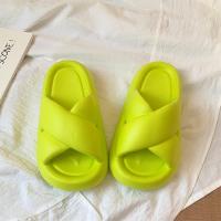 ราคา Tsion สุดจึ้งง รองเท้าเพื่อสุขภาพ รองเท้านุ่มนิ่ม รองเท้าแตะแบบสวมสีพื้นไม่สกรีนลวดลายมี 5 สี รองเท้าแตะผญพื้นนิ่มพื้นหนาน้ำหนักเบาสวมใส่สบาย (20251973401)