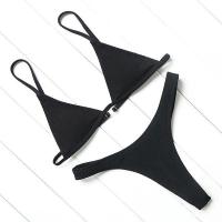 ราคา OMKAGI Brand Thongs Brazilian Bikini 2020 Swimsuit Swimwear Women y Push Up Swimming Bathing Suit Beachwear Micro Bikinis Set (13327834849)