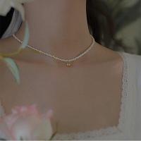 ราคา สร้อยคอมุก สร้อยคอโชคเกอร์ (18146425150)