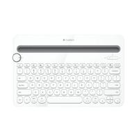 ราคา BLUETOOTH KEYBOARD คีย์บอร์ดบลูทูธ LOGITECH K480 BLUETOOTH MULTI DEVICE KEYBOARD WHITE (16379722089)