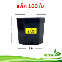 ราคา กระถางแคคตัส กระถางกระบองเพชร กระถางต้นไม้ กระถาง 8 เหลี่ยม สีดำ กระบองเพชร 2 นิ้ว 100 ชิ้น (16191646351)