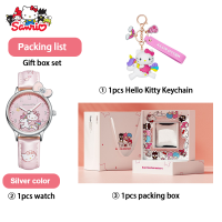 ราคา นาฬิกา Hello Kitty ของแท้100 นาฬิกากันรอยขีดข่วนกันน้ำเรืองแสงสำหรับเด็กผู้หญิง273 (16115742308)