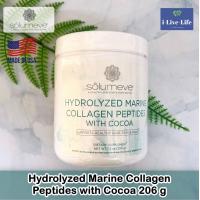 ราคา คอลลาเจน เปปไทด์ รสโกโก้ Hydrolyzed Marine Collagen Peptides with Cocoa 206 g Solumeve (17549897725)