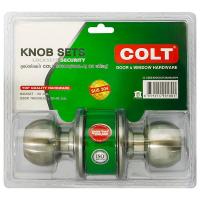 ราคา ลูกบิดห้องน้ำ COLT 6302 A SS ฝาใหญ่ รุ่นแผง (19084522667)