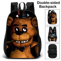 ราคา Five Nights at Freddys กระเป๋าเป้เด็ก กระเป๋านักรียน กระเป๋าสะพายหลัง เป้เด็กผู้ชาย กระเป๋าสำหรับชายหญิงโรงเรียนกระเป๋าถือลำลองสองด้านกระเป๋าเป้สะพายหลังการ์ตูนหมีกระเป๋าของขวัญวันเกิดสำหรับโรงเรียนนั