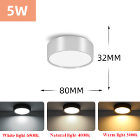 ราคา จัดส่ง3วัน ไฟดาวน์ไลท์ ดาวน์ไลท์ led ดาวไลท์ติดลอย Downlight ไฟ led กลม โคมไฟเพดาน คูลไวท์ ดาวน์ไลท์ติดลอย 5W 10W ไฟแต่ (20962082462)