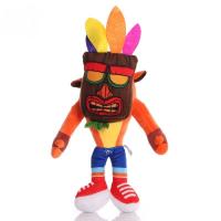 ราคา 1Pcs 26ซม เกมการ์ตูนตุ๊กตาหนานุ่ม Crash Bandicoots หมาป่าตุ๊กตามือ Plush Crash Bandicoots หมาป่าของเล่นเด็กของขวัญ (9751798834)