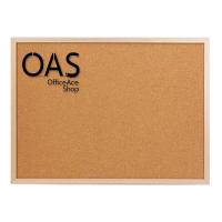 ราคา Cork Board Memo Board กระดานไม้ก๊อก กระดาน Memo ขอบไม้ 30x40 cm มีตะขอแขวนผนัง ฟรี สลักชื่อ (18588322210)