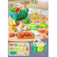 ราคา ชุดของเล่นหั่นผักและผลไม้ พร้อมเรียนรู้ชื่อผักและผลไม้ไปในตัว ของเล่นเสริมพัฒนาการ เหมาะสำหรับเด็ก (18989831975)