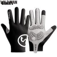 ราคา ถุงมือจักรยานภูเขากันลื่นถุงมือปั่นจักรยานแบบเต็มนิ้วระบายอากาศกันแดดใส่สบายสำหรับผู้ใหญ่ผู้หญิงผู้ชาย (20779015892)