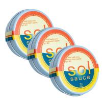 ราคา Sol Sauce Mineral Sunscreen Paste 15 Grams SPF 40 PA High Performance Surfing and Watersports Reef Safe Face Paste Natural Color (20166043710)