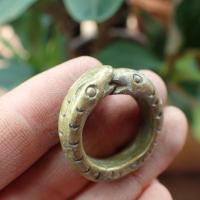 ราคา ลดทั้ง้ราน แหวนบ่วงนาคบาศ พกติดตัวติดกระเป๋า มีเงินทองกินใช้ไม่รู้หมด เนื้อทองเหลือง (19465126754)