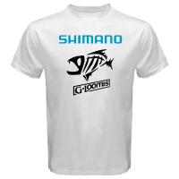 ราคา New Fashion Shimano G Loomis Team Daiwa Fishing Reels Rods white TEE Mens T shirt 2023 (20034940250)