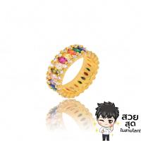 ราคา แหวนพลอย แหวนนพเก้า พลอยรอบวง แหวนเพชรนพเก้า แหวนพลอยสี เสริมดวง รับทรัพย์ แหวนทอง แหวนผู้หญิง แหวนคู่รัก (17555916294)