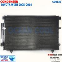 ราคา แผงแอร์ โตโยต้า วิช Wish รุ่น1 2 2005 2014 CD0136 CONDENSER FOR TOYOTA WISH COOL GEAR DA447750 956B รังผึ้งแอร์ คอยล์ร้อน (18869323207)