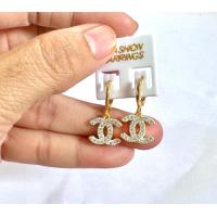 ราคา ต่างหูทองหุ้มชาแนลฝังเพชรสวิส งานคุณภาพดีได้มาตรฐาน งานใส่ทนไม่แพ้ไม่คัน คัดเกรดพิเศษ (20841227750)