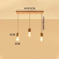 ราคา โคมไฟโต๊ะอาหารไม้ โคมไฟระย้า สไตล์ญี่ปุ่น โคมไฟห้อยห้องนอน โคมไฟห้องครัวมินิมอล โคมไฟคาเฟ่ โมเดิร์น (19725297052)