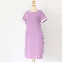 ราคา dress เดรสคอเหลี่ยมผ้าลินิน น่ารักมากเวอร์ (21193552048)