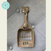 ราคา ที่ตักทรายแมวพลาสติกอันใหญ่ 24 4x9 8cm ที่ตักอึแมว กระบะทรายแมว scoop (9186786803)