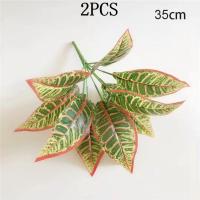 ราคา 2pcs ต้นไม้ตกแต่งบ้าน ต้นไม้มงคล ต้นไม้ประดิษฐ์ ต้นไม้ปลอม ต้นไม้ฟอกอากาศปลอม ต้นมอนสเตอร่า สำหรับ ตกแต่งห้อง (12939169564)