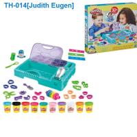 ราคา 22x23 Play Doh culture music more portable creative workbench children Play dough clay toys suit F3638 (18805286653)
