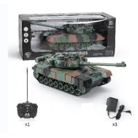ราคา รถถังบังคับวิทยุรถถังคลานควบคุมระยะไกล4CH 2 4G ลายทหารพร้อมไฟและดนตรีสีเขียวทหารเสือรถถังของเล่นแบบชาร์จไฟได้สำหรับของขวัญคริสต์มาสของขวัญวันเกิดสำหรับเด็ก (20916863703)