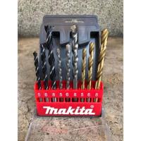 ราคา ดอกสว่านเจาะเหล็ก ดอกสว่านเจาะไม้ ดอกสว่านเจาะปูน 9 ตัวชุด ยี่ห้อ Makita ของแท้ รุ่น D 16405 (652906029)
