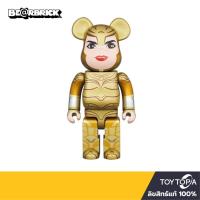 ราคา Medicom Toy Bearbrick Wonder Woman WW84 Golden Armor 400 ของสะสม โมเดล ลิขสิทธิ์แท้ (9783633535)