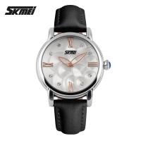 ราคา SKMEI นาฬิกาแฟชั่นผู้หญิง สายหนัง SKMEI รุ่น 9095 (16975326301)