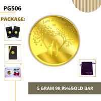 ราคา Puregold 99 99 เหรียญทองคำแท้ 5g ลาย Love is patient ทองคำแท้จากสิงคโปร์ (19064110156)
