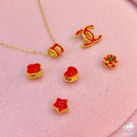 ราคา สร้อยคอจี้ทองคำหกแบบพร้อมกล่องฟรี น้ำหนัก 0 6 กรัม ทองคำ 99 99 ทองแท้ทั้งเส้น ขายได้ มีใบรับประกันจากร้านทอง (14835454901)