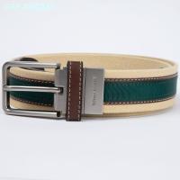 ราคา Tommy Hilfiger TOMMY TOMMY Tommy Belt ผ้าใบแบบสบายๆหนังชายชายหนุ่มหัวเข็มขัดเข็มกางเกงยีนส์เข็มขัดกอล์ฟ H (19735300288)