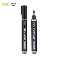 ราคา Deli ปากกาเคมี ปากกามาร์คเกอร์ ปากกากันนำ้ 1 8มม สีดำ นำ้เงิน แดง แห้งเร็ว ลบไม่ได้ เขียนซีดี Permanent Marker (20164056341)