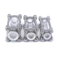 ราคา 1 2 3 4 1 BSPT Female 304 Stainless Steel Flow Sight Glass View Indicator Diopter (20088068055)