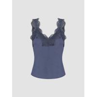 ราคา Cider Lace Trim V neck Tank Top (20629534483)
