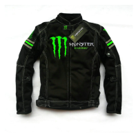 ราคา Monster Energy เสื้อแจ็คเก็ตสำหรับผู้ชายเสื้อแจ็คเก็ตขี่มอเตอร์ไซค์เสื้อเกราะตาข่ายระบายอากาศได้ดีป้องกันการกระแทกสำหรับฤดูร้อน (20411169725)